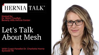 78 HerniaTalk LIVE QampA Lets Talk About Mesh [upl. by Eastlake390]