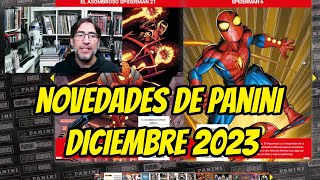 Novedades Panini diciembre 2023 SPIDERMAN Y CONAN los grandes protagonistas [upl. by Arianie]