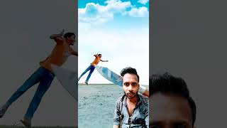 🌞crazy creative 💥 kite beach love travel stunt shortsfeed greenscreen shorts comedy [upl. by Revolc]