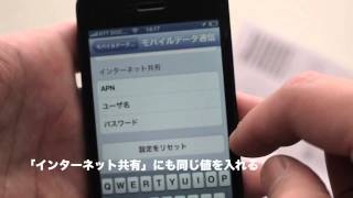 iPhone5 で月額490円〜 DTI ServersMan SIM 3G 100 を使う simカットも！ [upl. by Yong]