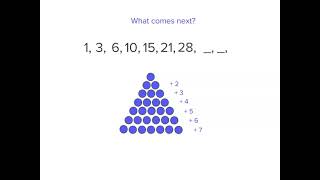 Triangular numbers  Number  Year 6 [upl. by Snow]