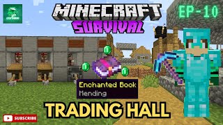 I Built the PERFECT Villager Trading Hall in Minecraft EP 10  Lisss Gaming தமிழ் [upl. by Enna]