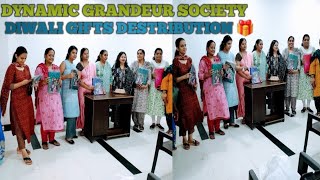 💫Diwali gifts distribution  Dynamic grandeur society  society committee social workfact video❤️ [upl. by Moss]