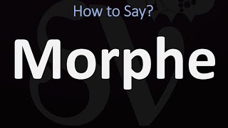 How to Pronounce Morphe CORRECTLY  Palette Makeup Cosmetics Brand Pronunciation [upl. by Lotson]