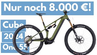 EBIKE JETZT NUR NOCH 8000 € 💰 Cube Stereo Hybrid One 55 TM Das jedermannFully Edel MTB [upl. by Rather]