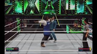 Stelio Kantos from American Dad in WWE2K24 [upl. by Nalyad]