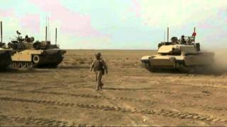 1st Tanks 1 MARDIV M1A1 Abrams Live Fire [upl. by Llener]