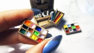 DIY Miniature Paint Palette [upl. by Ranite]