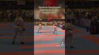 Kamae la Campionatul Balcanic de Karate Sarajevo 2024 [upl. by Amsirak440]