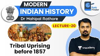 L20 Tribal Revolts Before 1857 l Santhal Revolt l Modern Indian History  UPSC CSE 2021 [upl. by Berglund285]