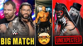 WHAT  Dean Ambrose vs ROMAN Reigns Match IN WWE  Brock LESNAR IS Ready  Demon Finn vs Uncle Howdy [upl. by Ingelbert]