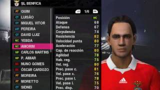 PES 2010 Faces  SL Benfica [upl. by Sema345]