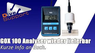 Greisinger GOX 100 Sauerstoffanalyser wieder lieferbar Kurze Info an Euch  DiveSupport [upl. by Ariela]