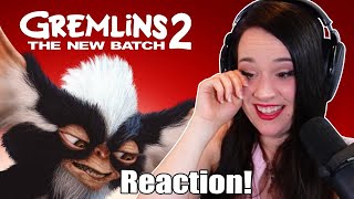 First Time Watching  Gremlins 2 The New Batch Movie Reaction  bunnytails [upl. by Acinorahs]