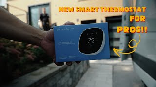 Unboxing the Ecobee Smart Thermostat Lite for Pro  The Future of Smart Home Comfort [upl. by Yumuk835]