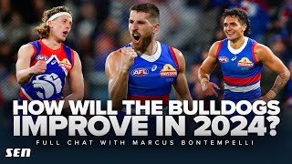 Bontempelli on his ankle surgery disappointing Dogs season Naughtons payday and more  SEN [upl. by Cloris]