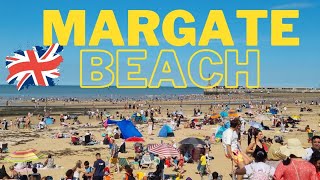 Margate Beach amp Seafront Uk Vlog 2023Drone View Of Margate Beach [upl. by Nolrah]