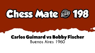 Carlos Guimard vs Bobby Fischer • Buenos Aires 1960 [upl. by Marb]