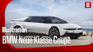 BMW Neue Klasse Coupé  Illustration von Bernhard Reichel [upl. by Kneeland]