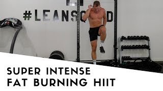 Super Intense 20 Minute 20 Exercise Fat Burning Home HIIT  leansquad [upl. by Rimahs640]