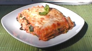 SPINACH FETA LASAGNA Vegetarian © [upl. by Mcneil]