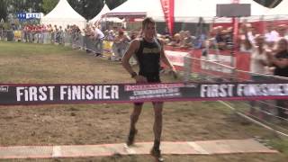 Marco Muller uit Holten wint StrongmanRun 2014 [upl. by Ardnatal]