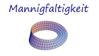 Mannigfaltigkeit bildlich erklärt inkl Karte Atlas Orientierung [upl. by Arodnap]