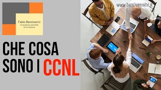 Che cosa sono i Contratti Collettivi Nazionali del Lavoro [upl. by Nairam]