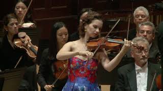 BEETHOVEN Concerto for Violin and Orchestra  Hilary Hahn violin Leonard Slatkin conductor [upl. by Xirdnek]