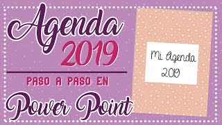 TUTORIAL AGENDA 2019 PASO A PASO ❤  SHIZUKALEL [upl. by Ariam]