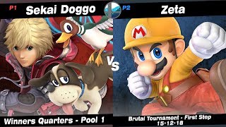 Brutal Tournament 1 OZN  UBB Sekai Doggo Shulk DH vs OZN  Zeta Mario  Pool 1 W Quarters [upl. by Bird]