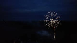 Drones eye view of fireworks 2024 in 4K [upl. by Reynold326]