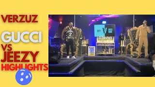 Gucci Mane Vs Jeezy Verzuz Battle Highlights [upl. by Berriman582]