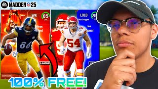 How Good Is FREE Fully Upgraded Hines Ward and Leo Chanel  Madden NFL 25 [upl. by Beitz]