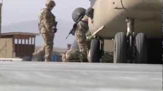 CH47F Chinook Crews In Action Over Afghanistan [upl. by Oaoj]