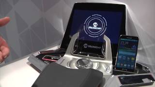 Automotive Console Demonstration  CES 2015 [upl. by Wurtz811]