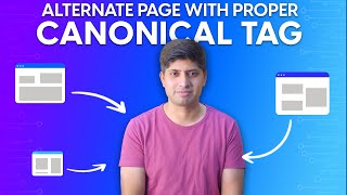 How to Solve quotAlternate Page With Proper Canonical Tagquot issue in Search Console [upl. by Ahsitaf]