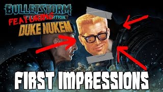 Duke Nukems Bulletstorm Tour First Impressions [upl. by Mayer]