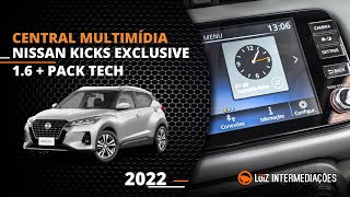 Central Multimídia  NISSAN KICKS EXCLUSIVE 16  PACK TECH 2022 [upl. by Musetta661]