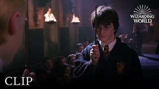 Wizard Duel Draco Malfoy vs Harry Potter  Harry Potter and the Chamber of Secrets [upl. by Enasus]