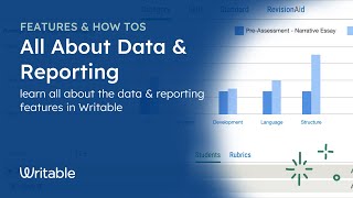 Data amp Reporting in Writable [upl. by Stallworth]