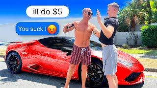 Low Balling FB Marketplace but arriving in a Lamborghini [upl. by Chic388]