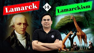 Lamarck amp Lamarckism Theory of Evolution in Hindi for CSIR NET June 2024  L5 [upl. by Faunie]