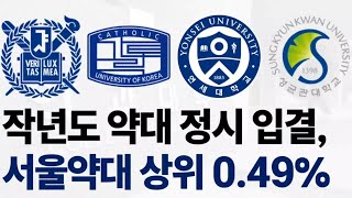 2024학년도 전국 35개 약학대학 정시 입결에 대해 알아보자 [upl. by Sonja]