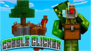 WE NEED COBBLESTONE Minecraft Cobble Clicker  Lets Play Skyblock Episode 1 [upl. by Hutchins269]