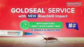 Banish Cockroach Nightmares with Rentokil PCIs GoldSeal Service 🪳✨  Exclusive 10 OFF [upl. by Eelana]