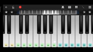 How to play sirsaya hegu newari song in piano ll2020ll [upl. by Conner433]