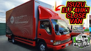 ISUZU ELF 4HK1 ALLUMINUM CLOSE VAN 18FT FULLY RECONDITIONED JAPAN SURPLUS TRUCK [upl. by Law882]