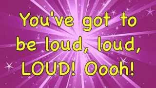 Matilda The Musical  Loud  Lyrics HD [upl. by Anada]