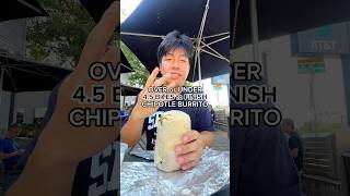 chipotle burrito in 4 bites short [upl. by Lenod]